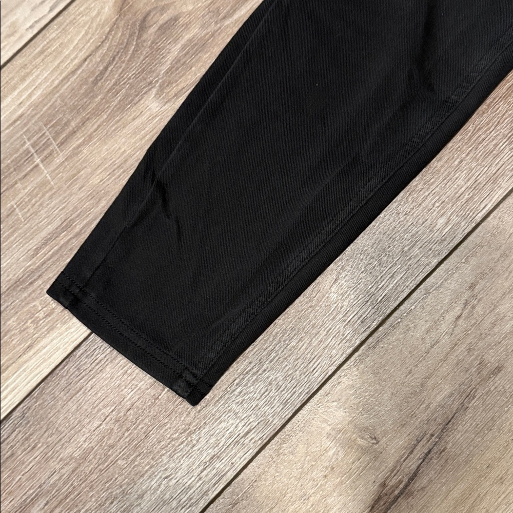 Halara Flex™ Crossover Pocket Denim Work Leggings in Black Denim Size M - Picture 15 of 16